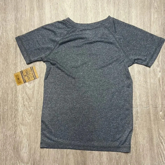 NWT VCU Rams Unisex Kids Gray Tech T-Shirt Small Short Sleeve Casual Sports - Picture 3 of 3